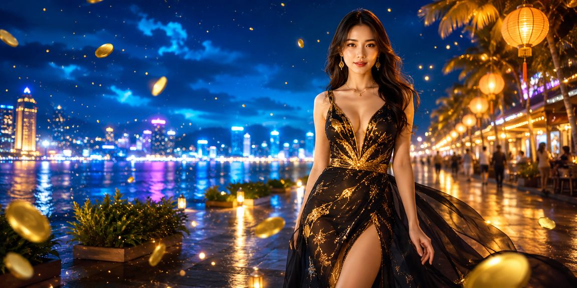 Không khí chợ đêm sôi động tại Mũi Né gợi liên tưởng đến trải nghiệm giải trí trực tuyến
