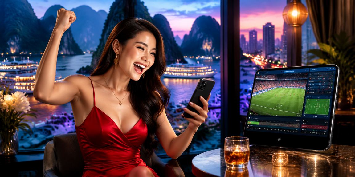 Người dùng truy cập 168c trên điện thoại tại quán cà phê Sài Gòn